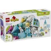 Imagine LEGO DUPLO DISNEY FROZEN CUTIE CREATIVA CU ELSA SI OLAF DIN REGATUL DE GHEATA 10462