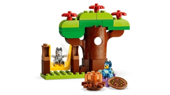 Imagine LEGO DUPLO MUFFIN SI BLUE FETELE CARE ADUC PIZZA 10469