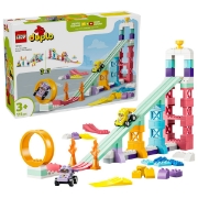 Imagine LEGO DUPLO RAMPE CREATIVE CU VEHICULE 3IN1 10478