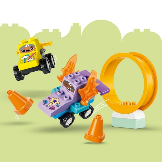 Imagine LEGO DUPLO RAMPE CREATIVE CU VEHICULE 3IN1 10478