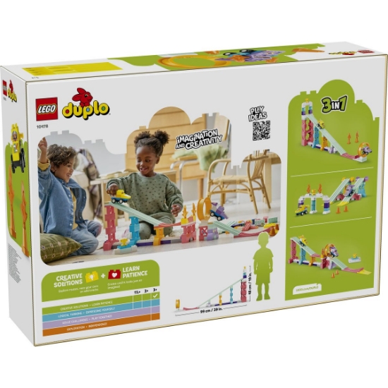 Imagine LEGO DUPLO RAMPE CREATIVE CU VEHICULE 3IN1 10478