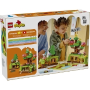 Imagine LEGO DUPLO PADUREA DESCOPERIRILOR CU ANIMALE SALBATICE 10480