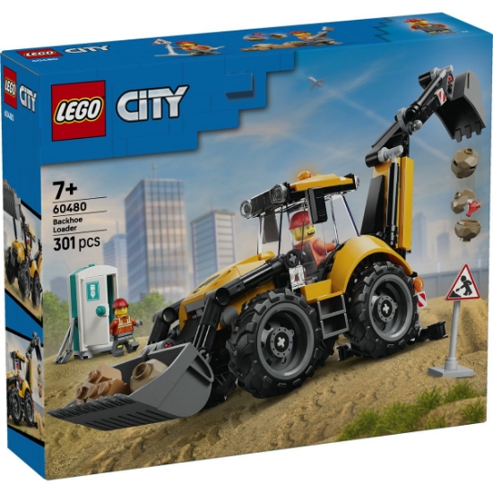 Imagine LEGO CITY BULDOEXCAVATOR GALBEN 60480