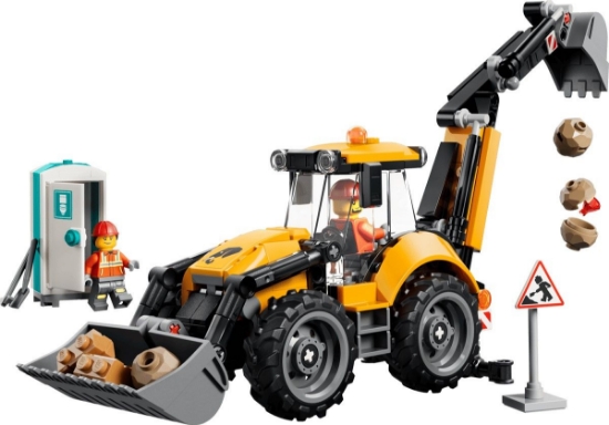 Imagine LEGO CITY BULDOEXCAVATOR GALBEN 60480
