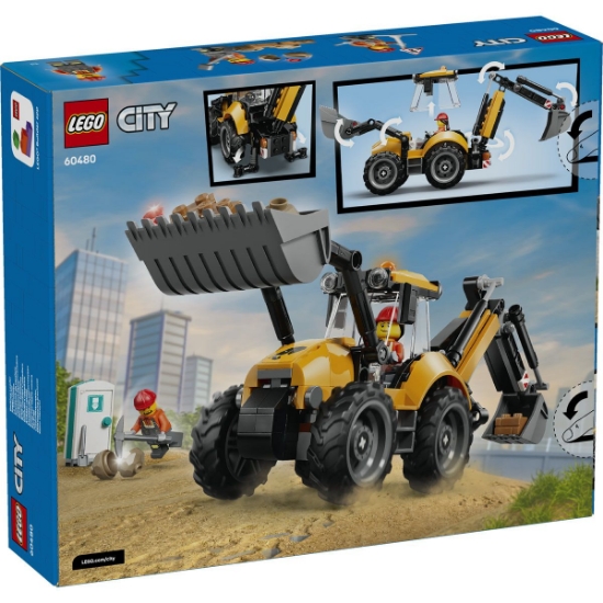 Imagine LEGO CITY BULDOEXCAVATOR GALBEN 60480