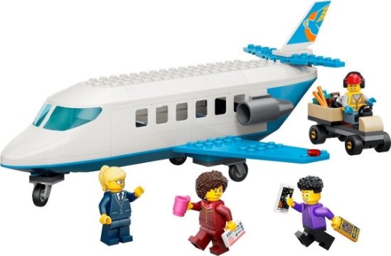 Imagine LEGO CITY AVION CU REACTIE PENTRU PASAGERI 60492
