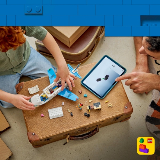 Imagine LEGO CITY AVION CU REACTIE PENTRU PASAGERI 60492