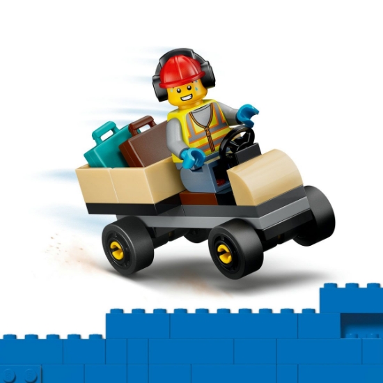 Imagine LEGO CITY AVION CU REACTIE PENTRU PASAGERI 60492