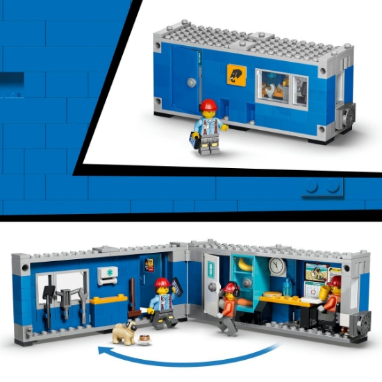 Imagine LEGO CITY CAMION BASCULANT SI INCARCATOR FRONTAL 60494