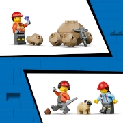 Imagine LEGO CITY CAMION BASCULANT SI INCARCATOR FRONTAL 60494
