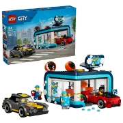 Imagine LEGO CITY SPALATORIE AUTO DRIVE THRU 60497