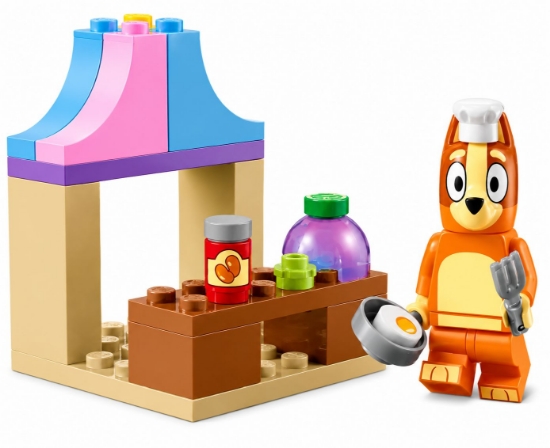 Imagine LEGO BLUEY RESTAURANT ELEGANT CU BINGO 30713