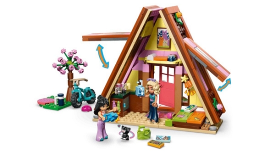 Imagine LEGO FRIENDS GLAMPING LA CABANA 42682