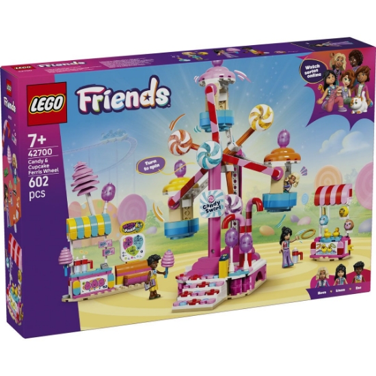 Imagine LEGO FRIENDS ROATA FERRIS CU BOMBOANE SI BRIOSE 42700