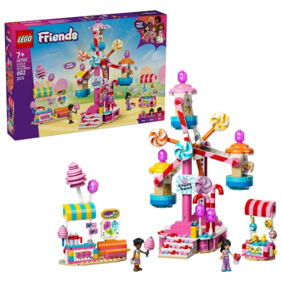 Imagine LEGO FRIENDS ROATA FERRIS CU BOMBOANE SI BRIOSE 42700