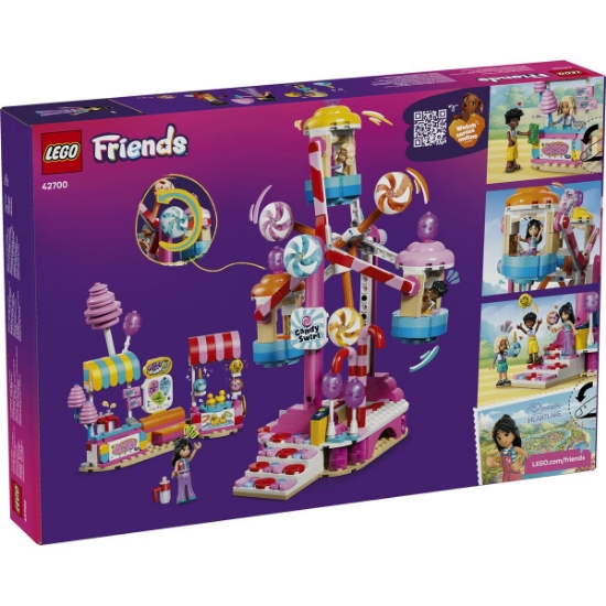 Imagine LEGO FRIENDS ROATA FERRIS CU BOMBOANE SI BRIOSE 42700