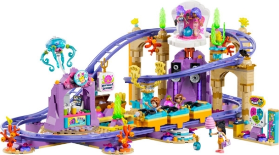 Imagine LEGO FRIENDS ROLLER COASTER CU SIRENE 42703