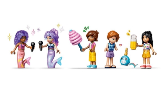 Imagine LEGO FRIENDS ROLLER COASTER CU SIRENE 42703