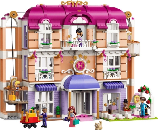 Imagine LEGO FRIENDS GRAND HOTEL DIN ORASUL HEARTLAKE 42704
