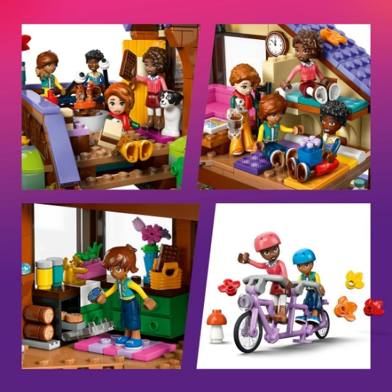 Imagine LEGO FRIENDS CABANA PRIMITOARE IN PADURE TOAMNA 42705