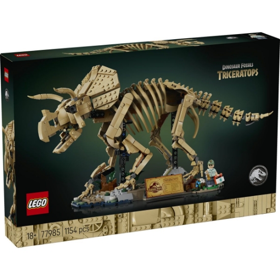 Imagine LEGO JURASSIC WORLD FOSILE DE DINOZAUR TRICERATOPS 77985