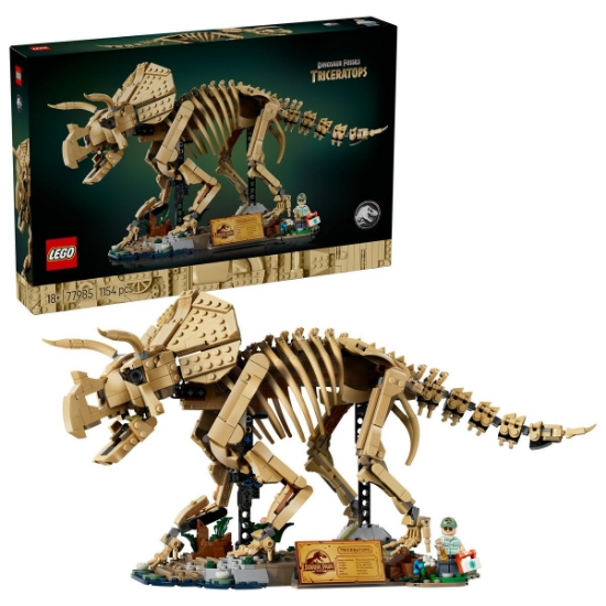 Imagine LEGO JURASSIC WORLD FOSILE DE DINOZAUR TRICERATOPS 77985