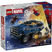 Imagine LEGO MARVEL SPIDERMAN URMARIRE CU OMUL PAIANJEN SI MASINA INCHISORII 76349