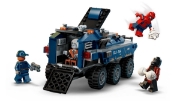 Imagine LEGO MARVEL SPIDERMAN URMARIRE CU OMUL PAIANJEN SI MASINA INCHISORII 76349