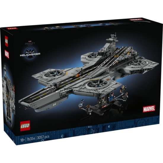 Imagine LEGO MARVEL SUPER HEROES PORTELICOPTER S H I E L D 76354