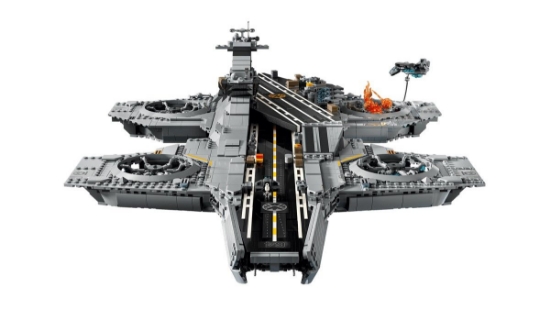 Imagine LEGO MARVEL SUPER HEROES PORTELICOPTER S H I E L D 76354