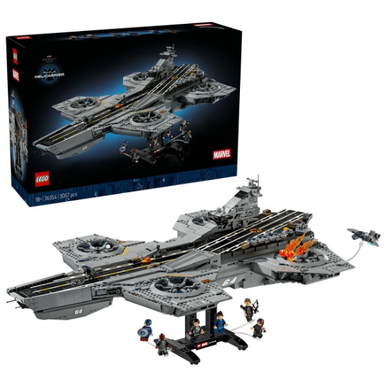 Imagine LEGO MARVEL SUPER HEROES PORTELICOPTER S H I E L D 76354