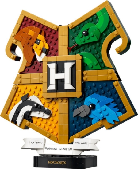 Imagine LEGO HARRY POTTER BLAZONUL CASELOR DE LA HOGWARTS 76462