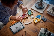 Imagine LEGO HARRY POTTER BLAZONUL CASELOR DE LA HOGWARTS 76462
