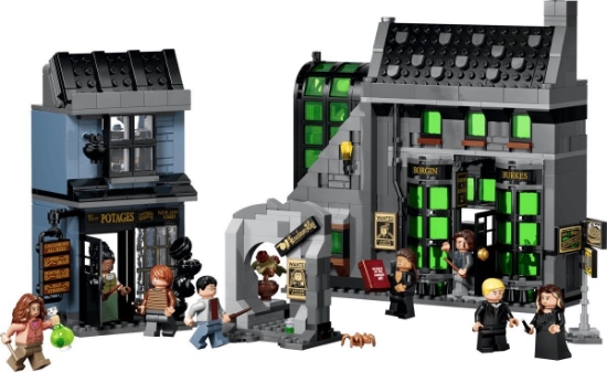 Imagine LEGO HARRY POTTER MAGAZINELE DE VRAJITORII DE PE ALEEA NOCTURNA 76471