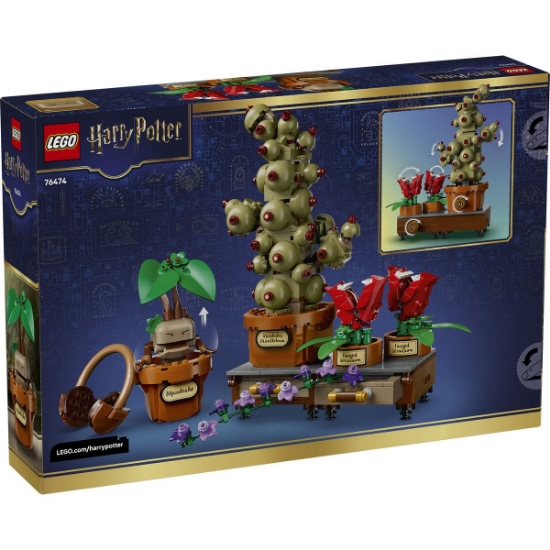 Imagine LEGO HARRY POTTER PLANTE PENTRU ORA DE IERBOLOGIE DE LA HOGWARTS 76474
