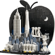 Imagine LEGO ARHITECTURE NEW YORK CITY THE BIG APPLE 21066