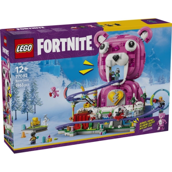 Imagine LEGO FORTNITE RAVE CAVE 77082