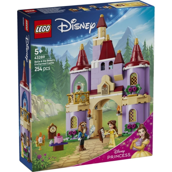 Imagine LEGO DISNEY PRINCESS CASTELUL FERMECAT AL LUI BELLE SI AL BESTIEI 43289