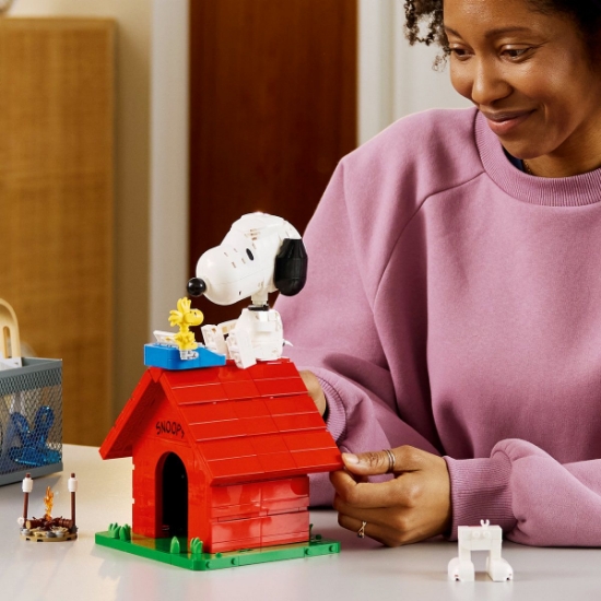 Imagine LEGO IDEAS PEANUTS CASUTA LUI SNOOPY 21368
