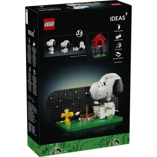 Imagine LEGO IDEAS PEANUTS CASUTA LUI SNOOPY 21368