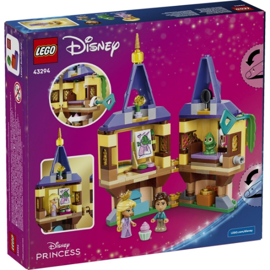 Imagine LEGO DISNEY PRINCESS MINITURNUL LUI RAPUNZEL 43294