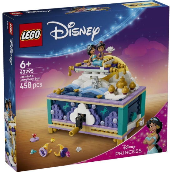 Imagine LEGO DISNEY PRINCESS CUTIA CU BIJUTERII A LUI JASMINE 43295