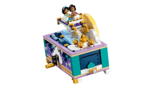 Imagine LEGO DISNEY PRINCESS CUTIA CU BIJUTERII A LUI JASMINE 43295