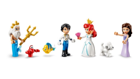 Imagine LEGO DISNEY PRINCESS BARCA NUNTII REGALE A LUI ARIEL 43299