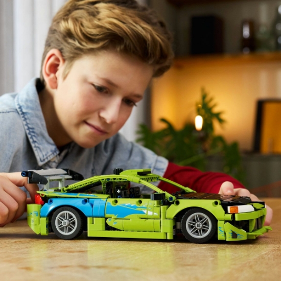 Imagine LEGO TECHNIC MASINA MITSUBISHI ECLIPSE DIN FAST AND FURIOUS 42229