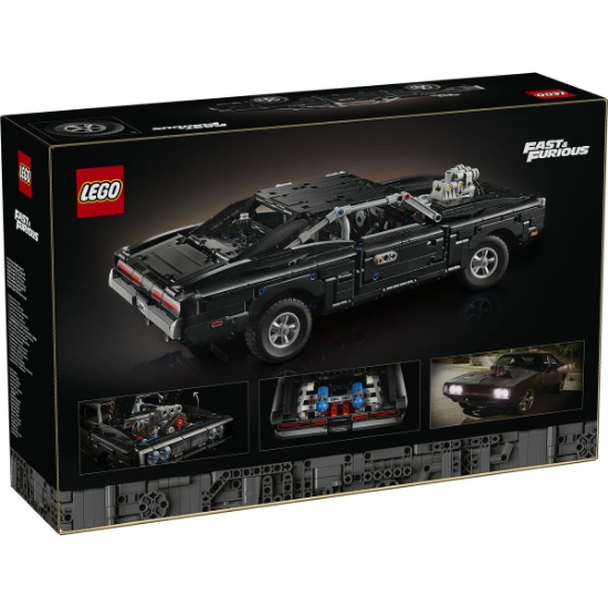 Imagine LEGO TECHNIC MASINA DODGE CHARGER R/T DIN FAST AND FURIOUS 42231