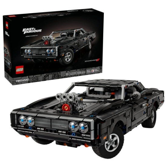 Imagine LEGO TECHNIC MASINA DODGE CHARGER R/T DIN FAST AND FURIOUS 42231