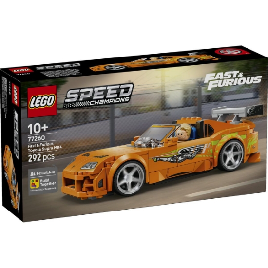 Imagine LEGO SPEED CHAMPIONS TOYOTA SUPRA MK4 DIN FURIOS SI IUTE 77260