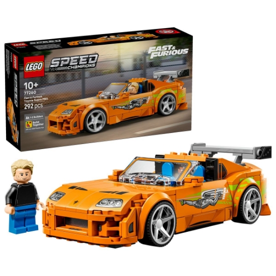 Imagine LEGO SPEED CHAMPIONS TOYOTA SUPRA MK4 DIN FURIOS SI IUTE 77260