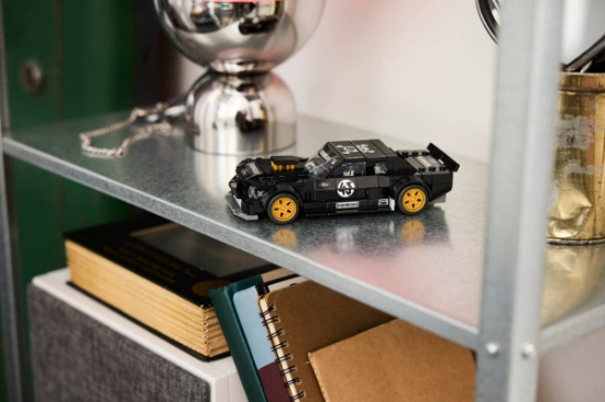 Imagine LEGO SPEED CHAMPIONS FORD MUSTANG HOONICORN V1 AL LUI KEN BLOCK 77262